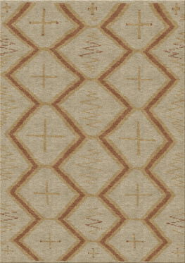 Ethno 10168-1850 - handmade rug, persian (India), 10x15 3ply quality